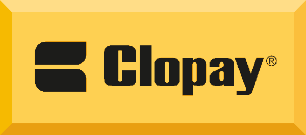 Clopay garage door brand logo.